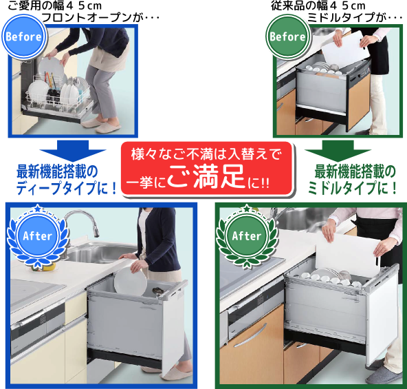 入替でご満足に